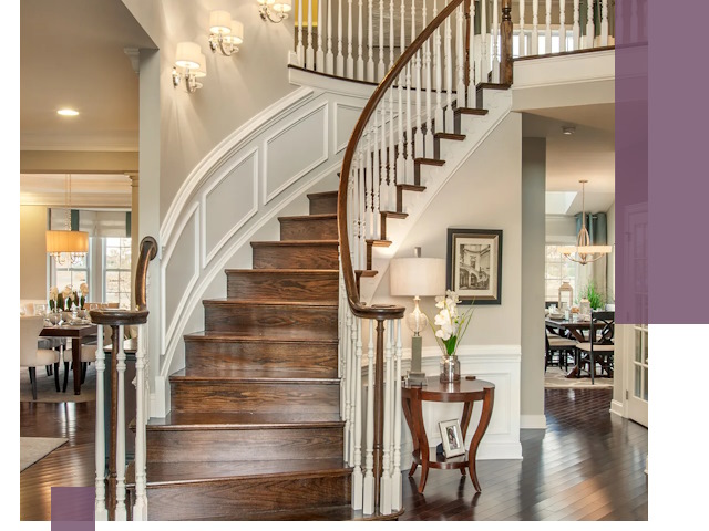 Изготовление лестниц под ключ в Выборге — металлокаркас и отделка