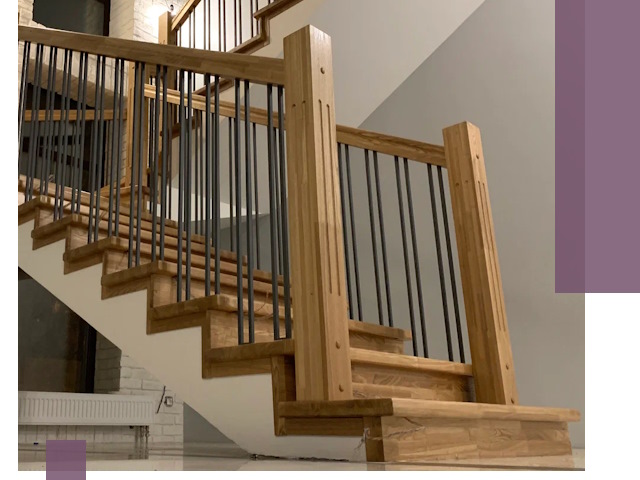 Реставрация деревянных и металлических лестниц в Выборге