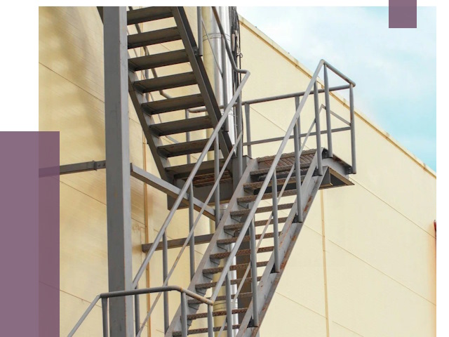 Пожарные лестницы в Выборге от 12265 руб. — монтаж и продажа | ПРОЛЁТ-Вбр