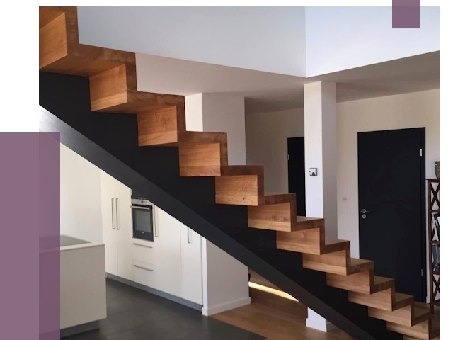 Изготовление деревянных лестниц в Выборге от 86879 руб. | ПРОЛЁТ-Вбр