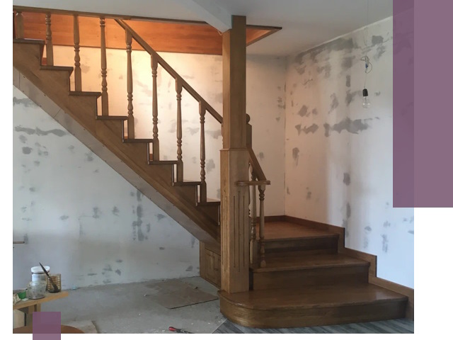 Ремонт деревянных лестниц в Выборге: быстро и качественно