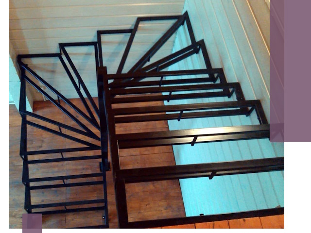 Изготовление металлических лестниц любой сложности в Выборге