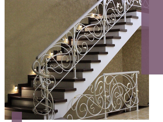 Кованые лестницы под ключ в Выборге — изготовление и монтаж