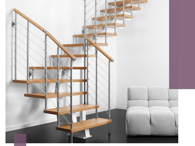 Модульные лестницы под ключ в Выборге — монтаж и изготовление