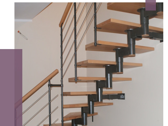 Изготовление модульных лестниц в Выборге от 11499 руб. 