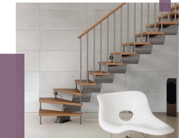 Монтаж модульных лестниц в Выборге от 6337 руб. 