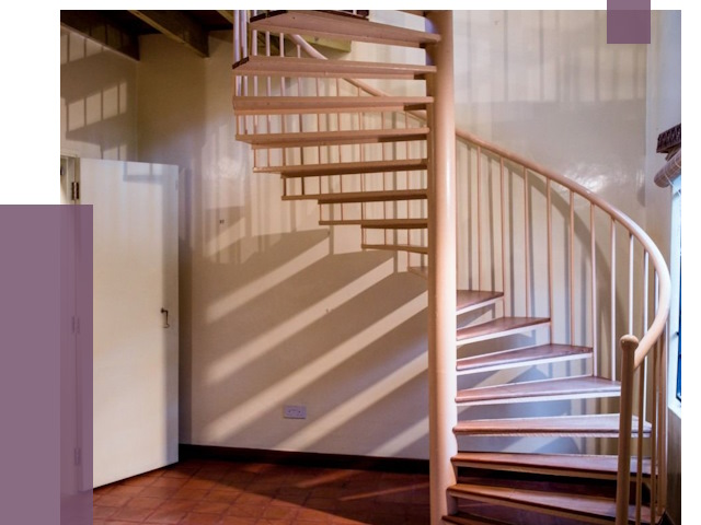 Изготовление винтовых лестниц на заказ в Выборге от 76146 руб. | ПРОЛЁТ-Вбр