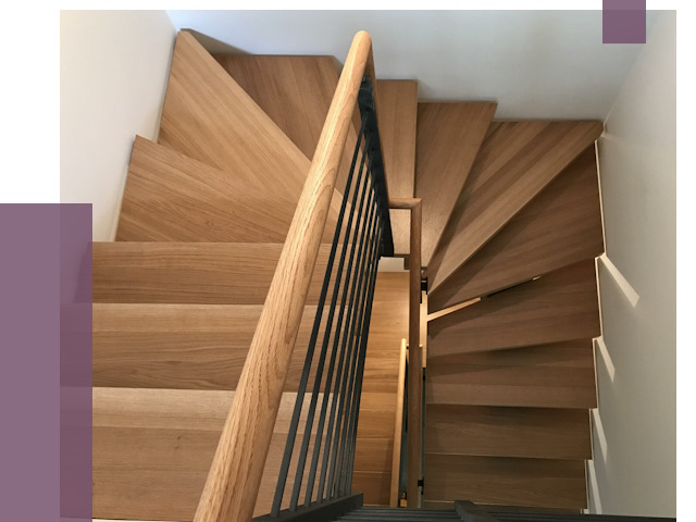 П-образные лестницы в Выборге под ключ от 48550 руб. | ПРОЛЁТ-Вбр