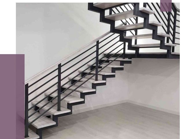 Лестницы на металлокаркасе под ключ в Выборге от 12776 руб. | ПРОЛЁТ-Вбр