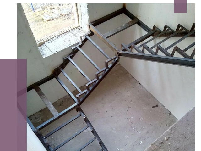 Монтаж лестниц на металлокаркасе в Выборге от 12776 руб. — ПРОЛЁТ-Вбр