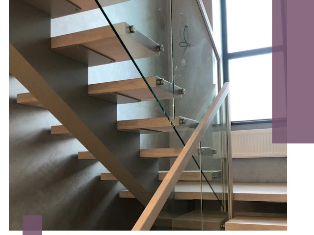 Изготовление лестниц на монокосоуре в Выборге с монтажом и гарантией