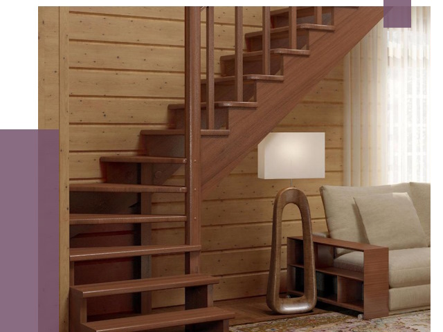 Лестницы эконом класса в Выборге от 18244 руб. бюджетные решения