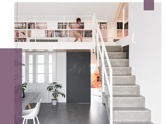 Лестницы для двухуровневой квартиры в Выборге от 176312 руб. | ПРОЛЁТ-Вбр