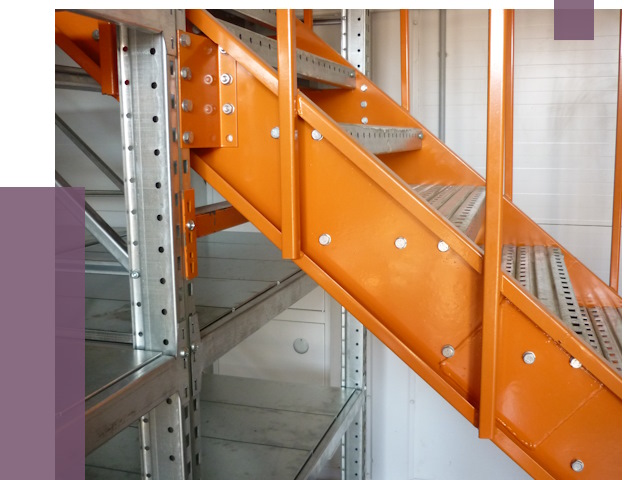 Лестницы для склада в Выборге от 76658 руб. — решения | ПРОЛЁТ-Вбр
