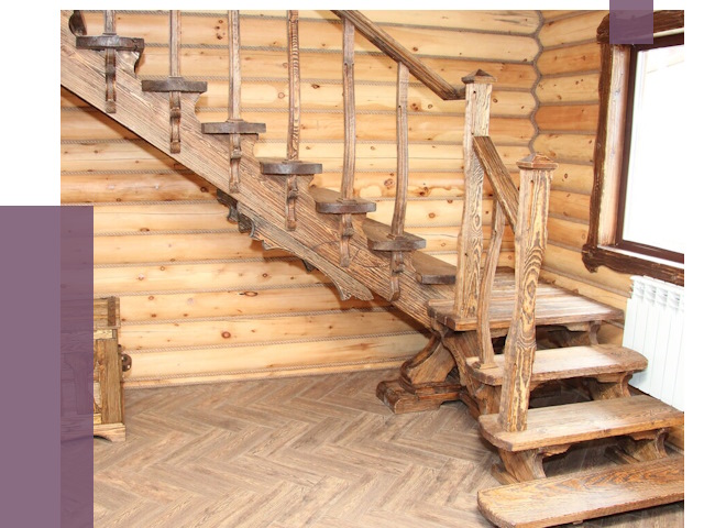 Лестницы в баню в Выборге от 19113 руб. — изготовление | ПРОЛЁТ-Вбр