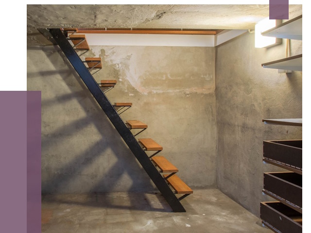 Лестницы в подвал в Выборге от 13134 руб. — монтаж | ПРОЛЁТ-Вбр