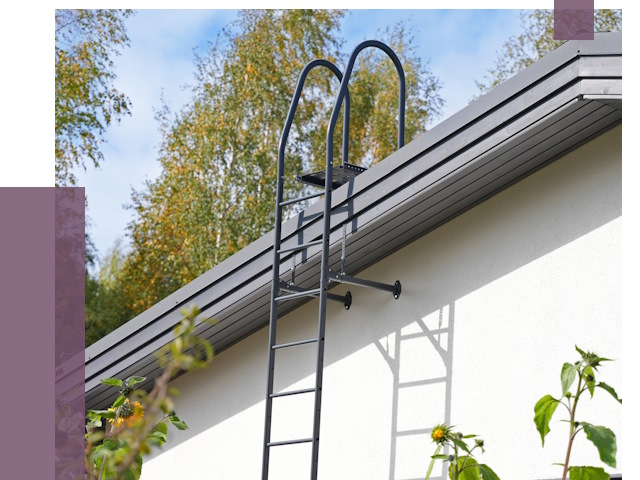 Лестницы на крышу в Выборге от 19113 руб. — монтаж и монтаж ПРОЛЁТ-Вбр