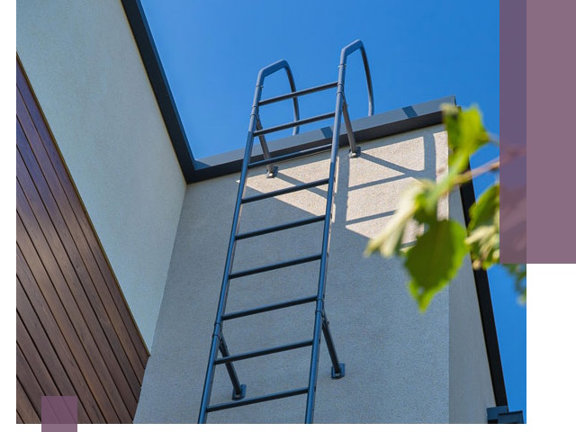 Лестницы на крышу в Выборге — изготовление, монтаж, демонтаж
