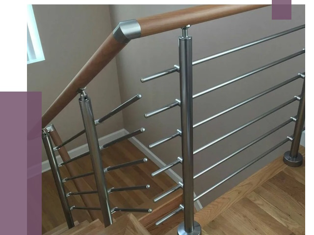 Изготовление перил в Выборге от 4599 руб. — перила на заказ | ПРОЛЁТ-Вбр