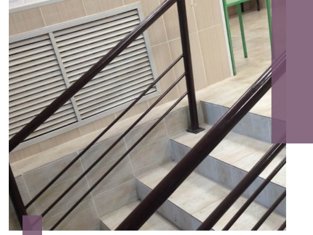 Изготовление перил из металла под ключ в Выборге