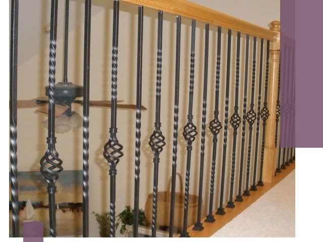Изготовление и монтаж кованных перил в Выборге под ключ