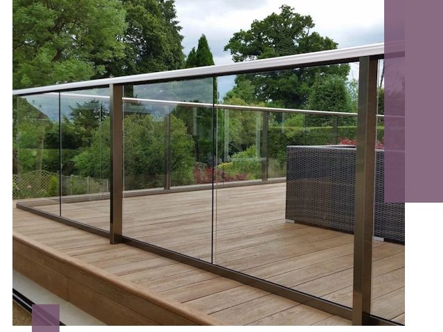 Алюминиевые перила на заказ в Выборге — монтаж и гарантия