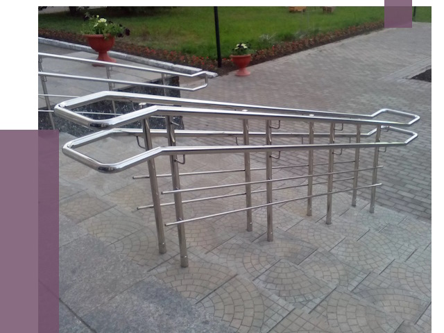 Перила для инвалидов в Выборге от 7584 руб. под ключ | ПРОЛЁТ-Вбр