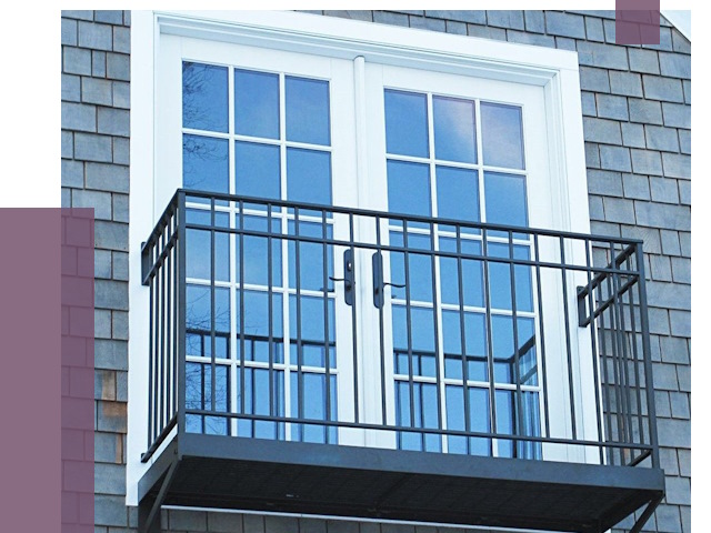 Французские балконы в Выборге от 7410 руб. за м2 