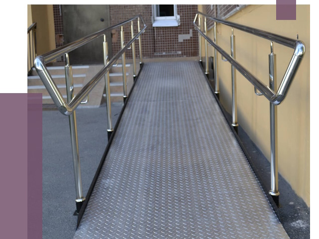 Пандусы в Выборге от 12265 руб. — установка для инвалидов | ПРОЛЁТ-Вбр