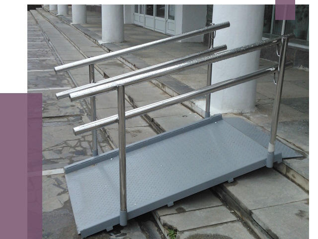 Изготовление пандусов для инвалидов в Выборге