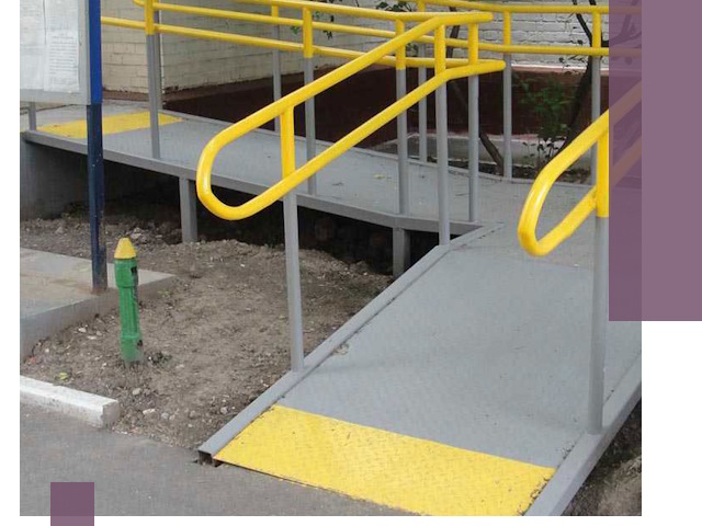 Монтаж пандусов для инвалидов в Выборге — быстро и качественно