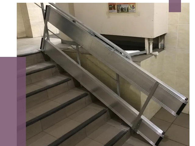 Откидные пандусы в Выборге от 6644 руб. — купить | ПРОЛЁТ-Вбр