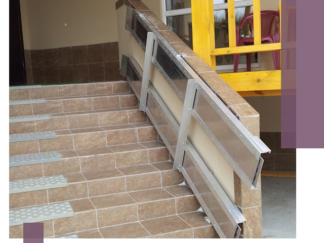 Откидные пандусы под ключ в Выборге — монтаж и демонтаж