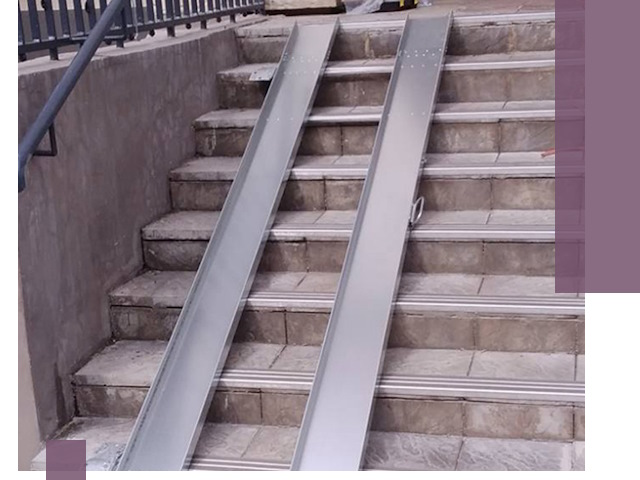 Демонтаж откидных пандусов профессионально в Выборге