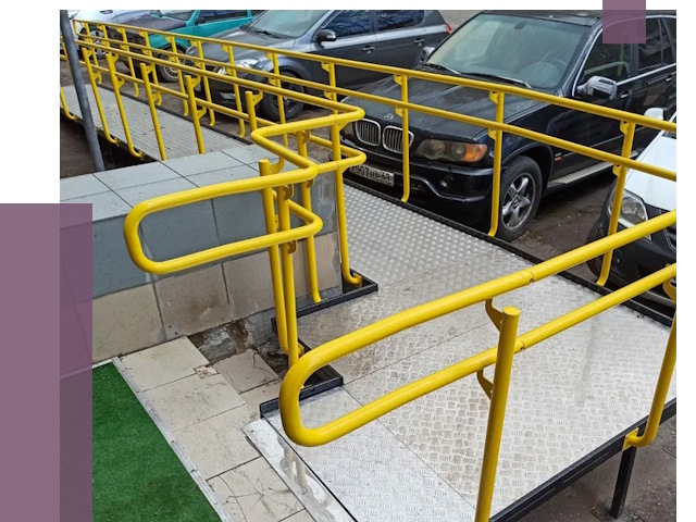 Стационарные пандусы в Выборге от 12265 руб. | ПРОЛЁТ-Вбр