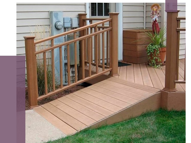 Пандус на крыльцо в Выборге под ключ от 7768 руб. 