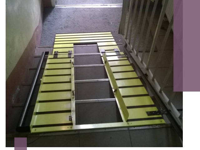 Профессиональный монтаж пандуса в подъезд в Выборге