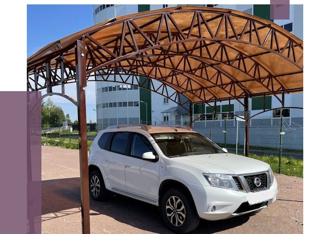 Недорогие навесы в Выборге от 42928 руб. | ПРОЛЁТ-Вбр