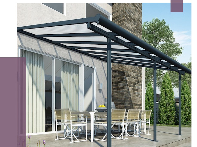 Навесы пристенные в Выборге от 9097 руб. — монтаж и установка | ПРОЛЁТ-Вбр