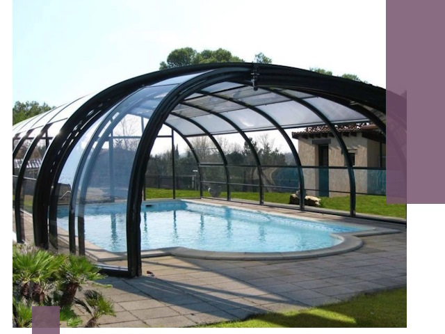 Навесы для бассейна в Выборге: изготовление и монтаж под ключ