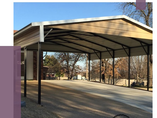 Двускатные навесы в Выборге от 8023 руб.  | ПРОЛЁТ-Вбр