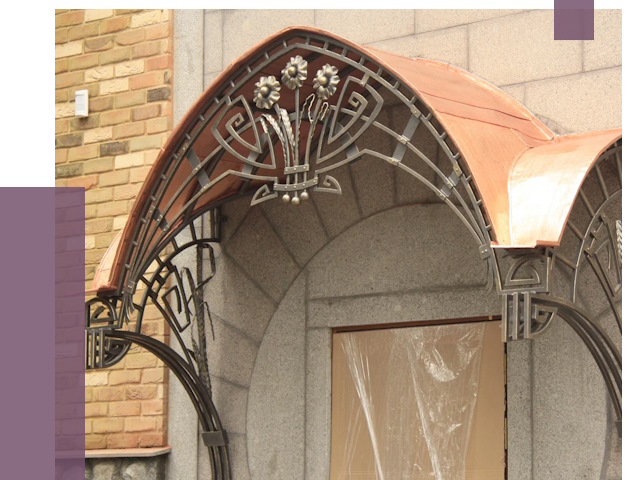 Арочные козырьки в Выборге от 14565 руб. 