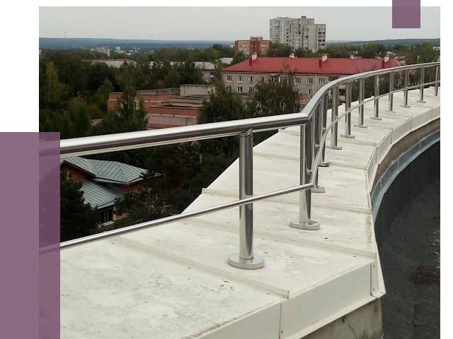 Парапеты и ограждения кровли в Выборге от 4957 руб.