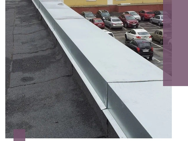 Изготовление парапетов из металла и нержавейки в Выборге