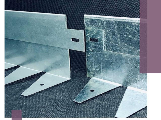 Изготовление металлических бордюров под заказ в Выборге