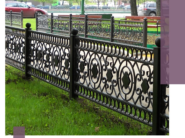 Секционные газонные ограждения под ключ в Выборге