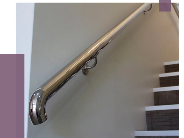 Изготовление поручней в Выборге от 4599 руб. | ПРОЛЁТ-Вбр