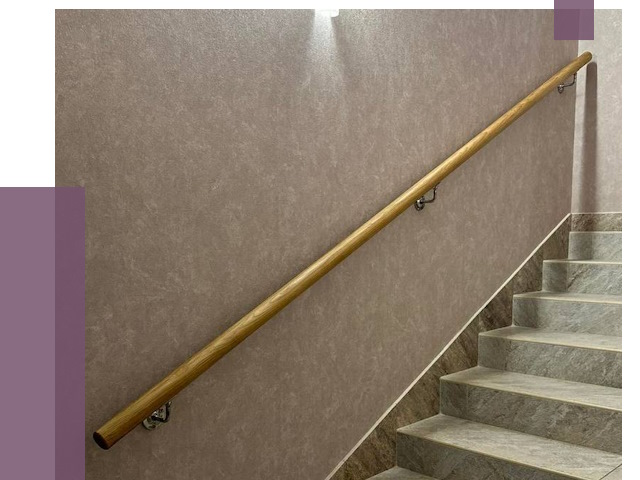 Пристенные поручни в Выборге под ключ от 3935 руб. 