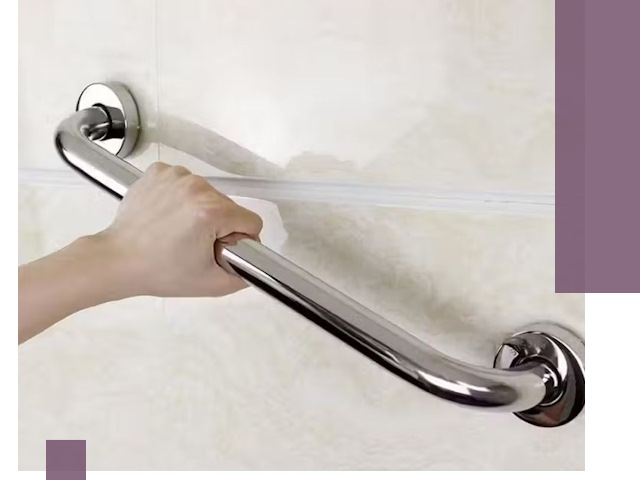 Монтаж поручней для инвалидов в Выборге качественно и надежно