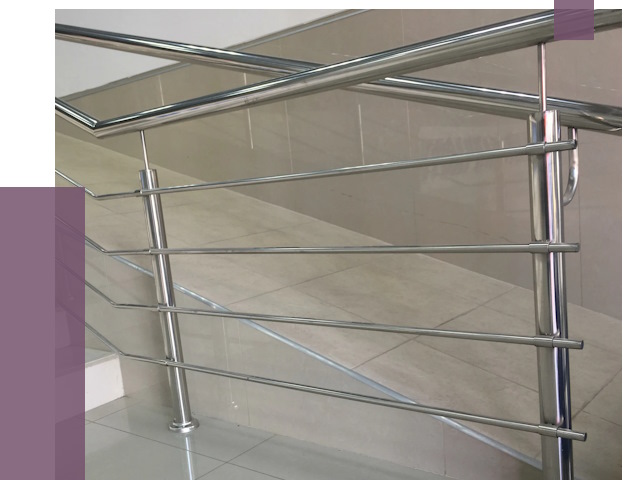 Изготовление поручней из нержавеющей стали в Выборге